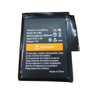 China Hand Warmer 3000mAh HG-1860 Polymer Battery Pack For Hand Warmer For Warmer Clothes for sale