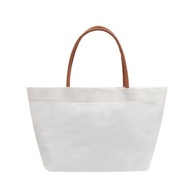 China Large Capacity Private Label Shopping Bag Retail Shopping Bags White Shopping Bags With Logo for sale