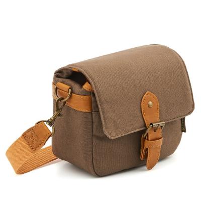 China Retro Waterproof Fashion SLR Camera Backpack Camera Bag Shoulder Leisure Camera Bag for sale