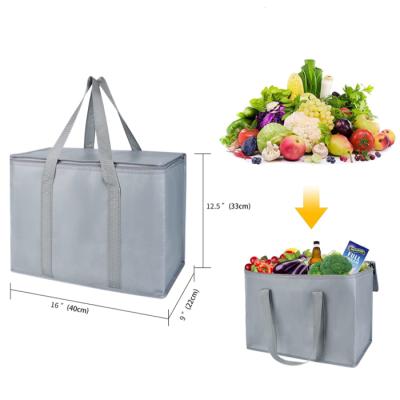 China Waterproof Food Delivery Bag Thermal Delivery Bag Hot Delivery Bags With Logo for sale