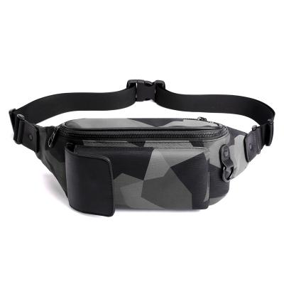 China Water Proof Messenger Bag Soft Waist Bag Small Square Waist Bag Tactical Belt Bag for sale