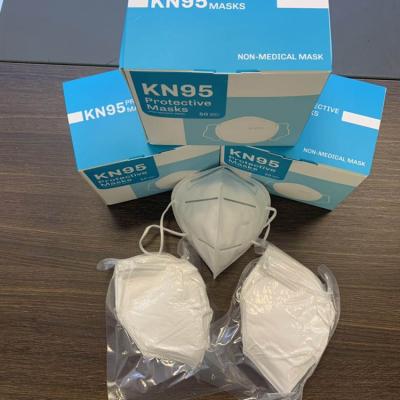 China Personal hot sales disposable kn95 face mask nonwoven disposable earloop with valve wholesale for sale