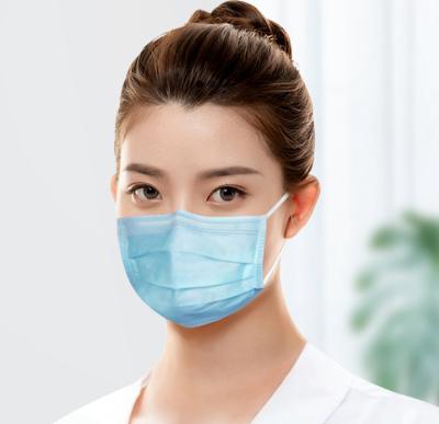 China Medical Surgical Use Disposable Earloop 3Ply 3 Ply Wajah Murah Face Masker Face Masker for sale