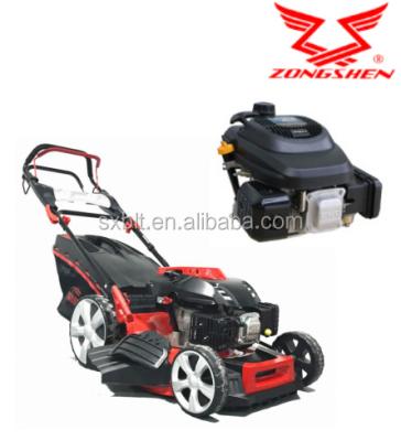 China 2018 new trend 4-Stroke 20 inch gasoline lawn mower with 196 cc Zongshen engine for sale