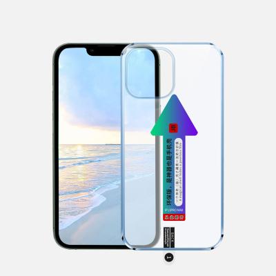 China Premium 99% Full Coverage 99% Full Coverage Silk Screen Printing 2.5D Tempered Glass Screen Protector For iPhone 13 pro 14 pro max for sale