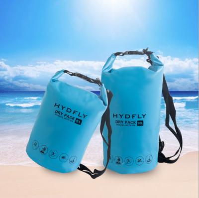 China Outdoor Unisex Waterproof PVC Travel 500D Mesh Fabric Backpack Dry Bags for sale