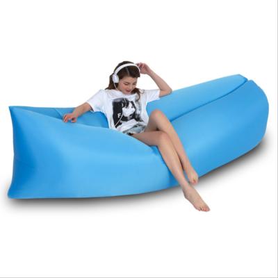 China Entertainment Areas YL 190T 240*70cm popular air lounge configuration popular outdoor inflatable lazy bag sofa/fashion air sleeping bag for sale