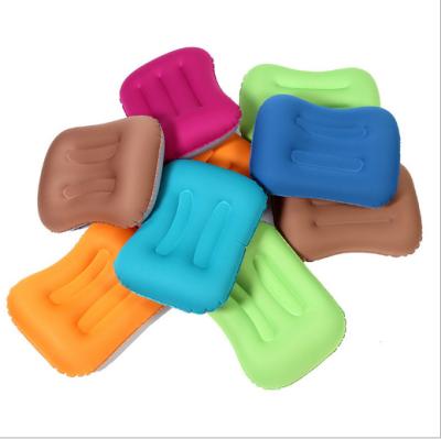 China 30D Knitted Fabric Compound TPU Coating 30D Knitted Compound Fabric TPU Coating Inflatable Pillow Inflatable Pillow Beach Chair Sleeping Bag Outdoor Portable Pillow for sale