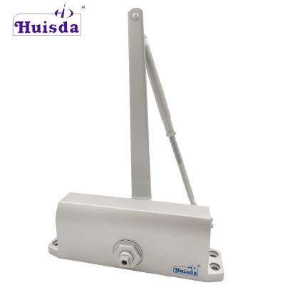 China Modern aluminum frame and heavy-duty glass door closer for high traffic areas load soft narrow door closer up to 120 kg for sale