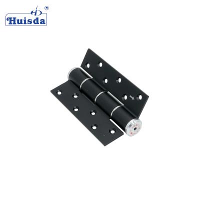 China Modern Wooden Door 5 Inch Automatic Hydraulic Hinge With Buffer Soft Closing Matt Black Door Hinge for sale