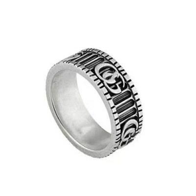 China TRENDY popular nc designer gg new letter rings GG cc words jewelry ring for women 2021 for sale