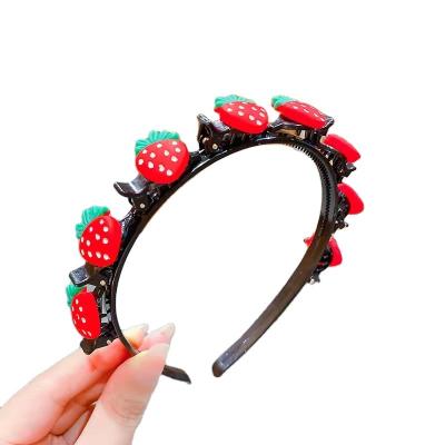 China Japan Kid Baby Color And Korean Style Flower Strawberry Animal Princess Hair Accessories Hairpin Headband for sale