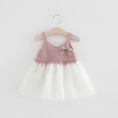 China Breathable New Arrival Sleeveless Princess Dress One-Piece Puffy Babies Kids Party Dress Tutu Dress for sale