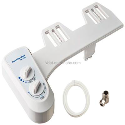 China Modern ABS Dual Spout Cold Water Bidet Attachment CB1200 for sale