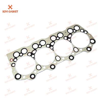 China China Canton high quality metal and soyi rubber engine top gasket for 4D35 cylinder head gasket adjustment canter 93 year old main engine gasket repair kit ME011110B for sale