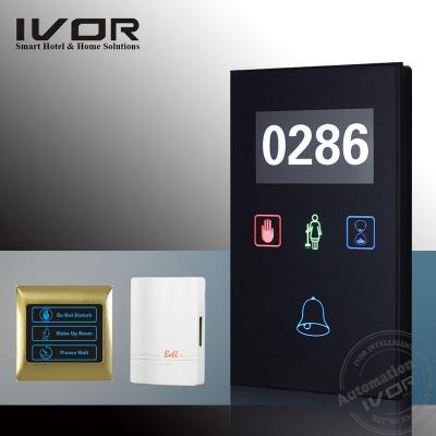 China Hotel Automation Management System Hotel Automation Solutions Room Control System Wireless Wall Light Switches for sale