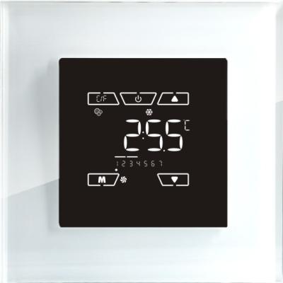 China New Leather View Color Screen Floor Heating Thermostat for sale