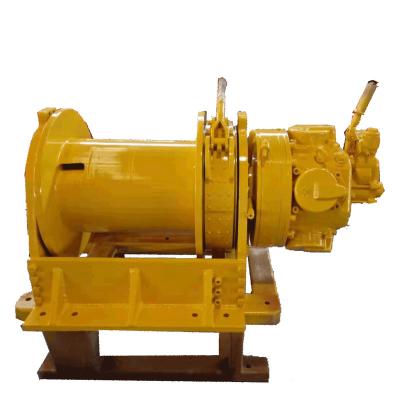 China AUTOMATIC Pneumatic Wire Rope Winch 5~3200KN Pneumatic Air Winch for sale