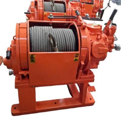 China 3tons 5tons 10tons AUTO Mining Pneumatic Air Spool Winch for sale