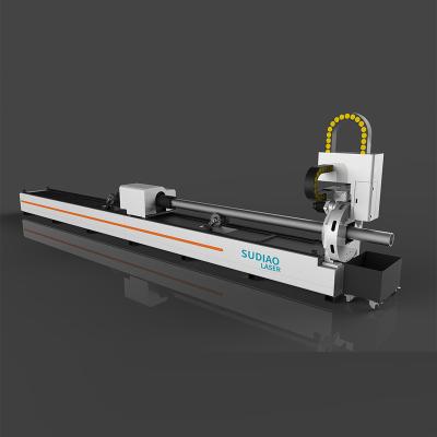 China Laser Cutter Cutting Aluminum Pipe Cut Metal Pipe 1kw 1.5kw 2kw 3kw Professional CNC Fiber Pipe Laser Cutting Machine for sale