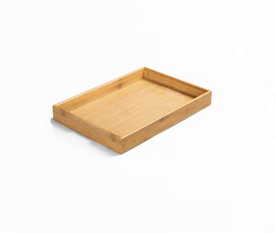 China Serving tray wholesale high quality bamboo serving tray for breakfast for sale