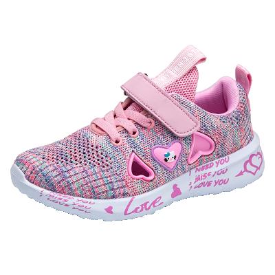 China NEW fashion hot sale girls sports shoes children shoes flat fashion sneakers children's sports shoes for sale