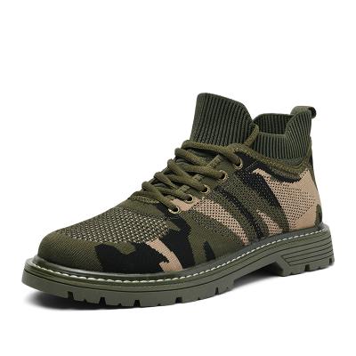 China Fashion Trend Fashion Sneakers Men Shoes Camouflage Sneakers Shoes Spring Women Breathable Mesh Non-Slip Summer And Outdoor for sale