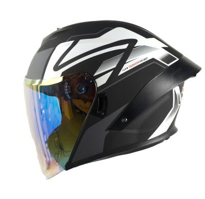 China Popular ABS open face Helmets Motorcycle DOT certificate helmet for sale