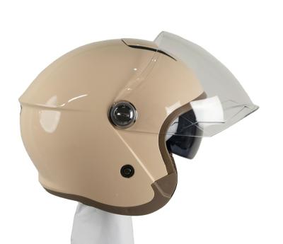 China Adult Safety Helmet ABS Safety Helmets HALF FACE HELMET for Motorcycle DOT for sale