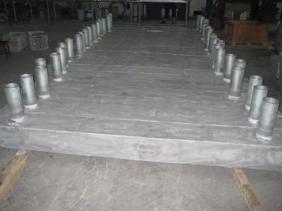 China Marine Sacrificial Aluminum Anode / ASTM Aluminum Sacrificial Anodes in brackish sea water for sale