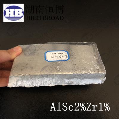 China Aluminium Scandium Zirconium AlSc2Zr1 Aluminium Master Alloys For Aluminum Metal Metallurgic Smeltings for sale