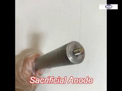 astm az63 extruded magnesium anode rod for solar water heater or az31