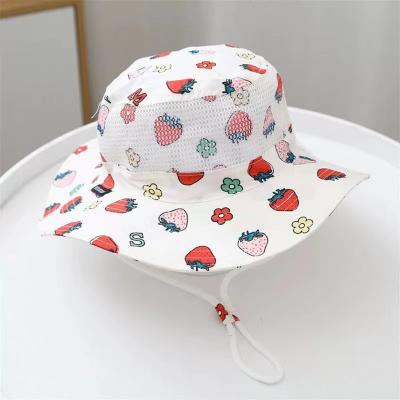 China High Quality Soft Cozy Super Comfortable Children's Adjustable Sunshade Sunshade Sunshade Hat Sunscreen Hat Baby Hat for sale