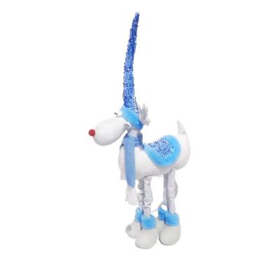 China 2023 New Arrival Christmas Reindeer Plush Doll Durable Holiday Stretch Indoor And Outdoor Decoration for sale