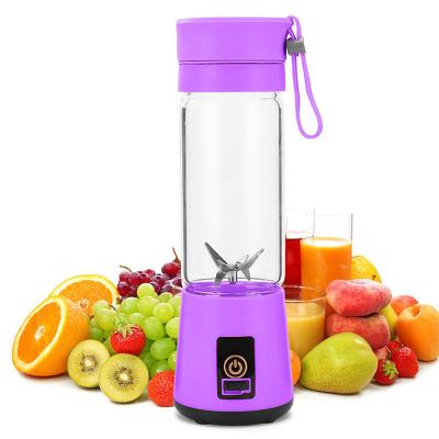 China Hot Sale Mini Handheld Usb Fruit Juicer Portable Refillable Bottle Hot Sale On Amazon for sale