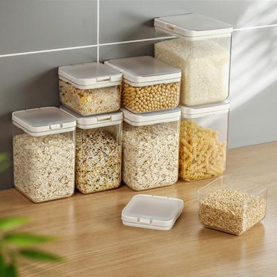 China Bins Stackable Food Clear Organizer Freshness Preservation BPA Plastic Fridge Organizers With Lid For Refrige/Kitchen/Countertop/Cabinet for sale