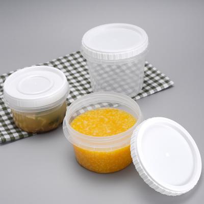 China Traditional Plastic Food Storage Sealed Boxes Keep Fresh Useful Kitchen Storage Box Jar Transparent Food Container for sale