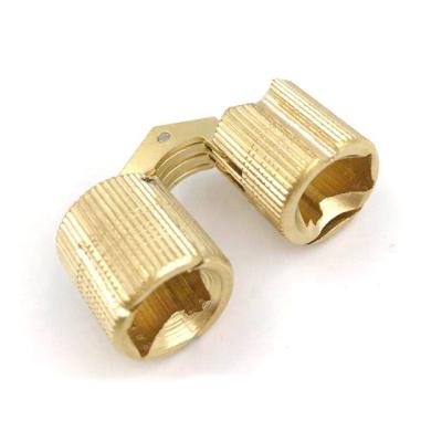 China 8-18m Modern Brass Furniture Hinges For Invisible Jewelry Box Mini Barrell Copper Hinges Antique Cylindrical Hinge For Wooden Gift Box for sale