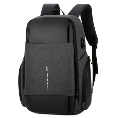 China Wholesale Custom Logo Business Packbag Waterproof Anti-theft Backpack Large Capacity With Usb Charger for sale