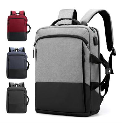 China Wholesale Large Capacity Customize Backpack Waterproof Business Laptop Bag Large Capacity Travel School Bag Leisure Casual Backpack for sale