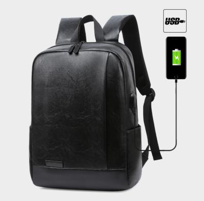 China Shopping Premise Travel Fashion Water Resistant Slim College School Backpack with USB Charging Port for Women and Men for sale