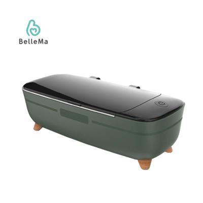 China New hotel style 400ml mini portable uv-c ultrasonic household jewelry cleaner for sale