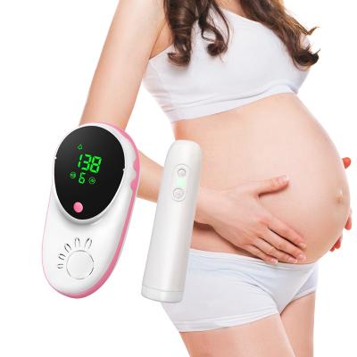 China Plastic Original Factory Price Best Mini Home Used 2.50MHZ Ultrasound Heartbeat Fetal Doppler Baby Doppler for sale