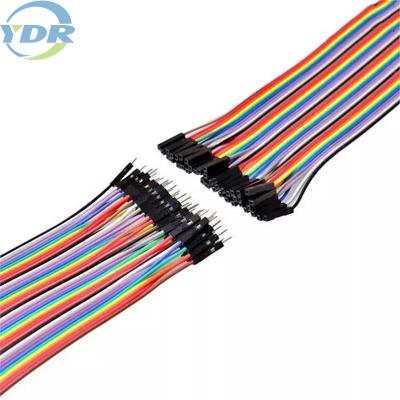 China 2.54 Dupont Wire Harness Male To Male Female To Female 40pin Electronic Jumper Wire for sale