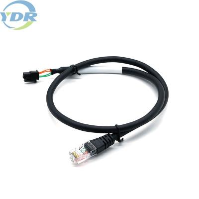 China RJ45 8P8C Cat5 Network Cable Molex 3.0 43025-0400 Wire Harness Cable for sale