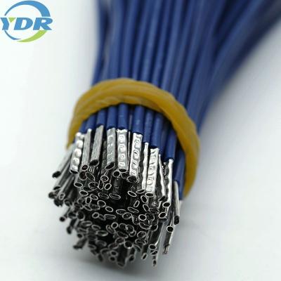 China Van de het Koperdraad van UL1007 24AWG Blauwe Elektro Ingeblikte de Uitrustingenen0308 Eindleider Wiring Harness Te koop