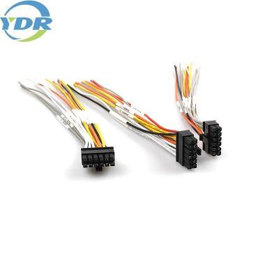 China 12Pin Molex 3.0 Terminal Wiring Harness OEM Automotive Molex Wire Harness for sale