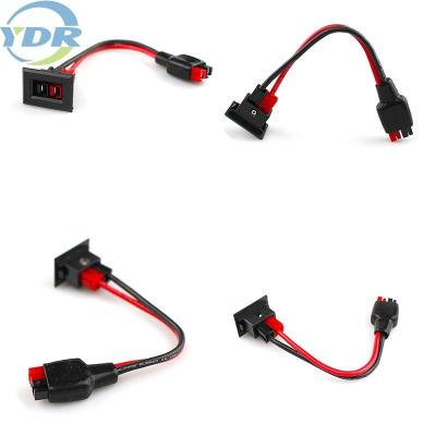 China 2Pin socket Battery Connector Cables , 14AWG Battery Wire Harness for sale