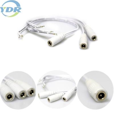 China 3.5mm gelijkstroom de Gestripte Kabel Elektronische 24AWG van de Machtsadapter en ingeblikte Staart Te koop