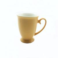 China Sgs-Bescheinigungs-hohe füßige Mini8-unze-keramische Kaffeetassen, Marmorkaffeetassen zu verkaufen